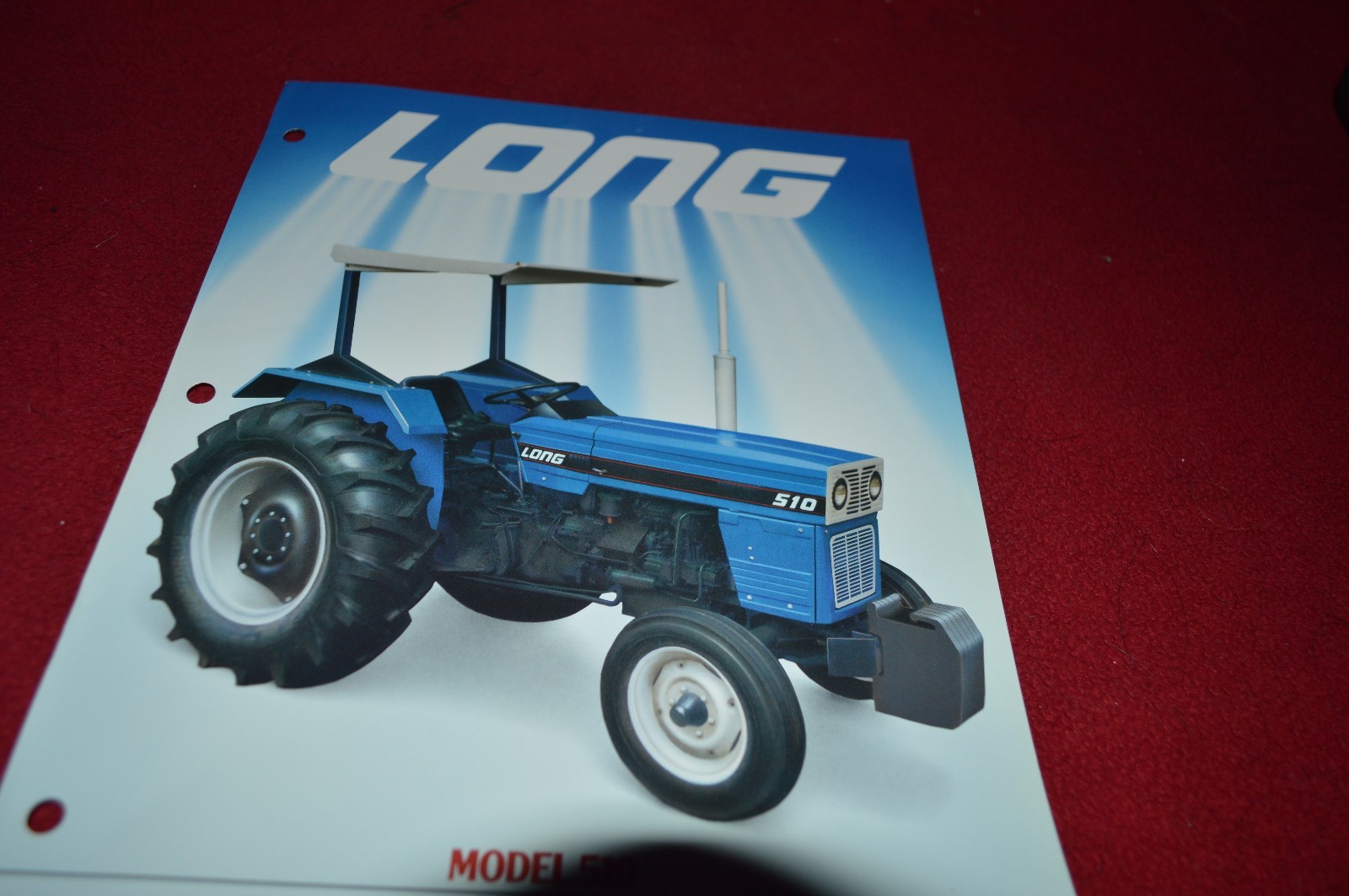 Long 510 Tractor Dealer’s Brochure DCPA 2337 8-87