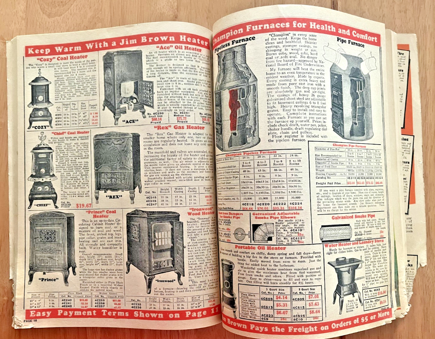 Jim Brown’s 1932 farm & Fence illustrated catalog Brown fence & Wire Co