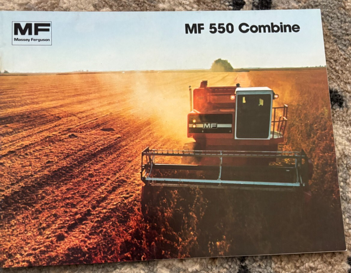 Massey Ferguson 550 Combine Brochure FCCA