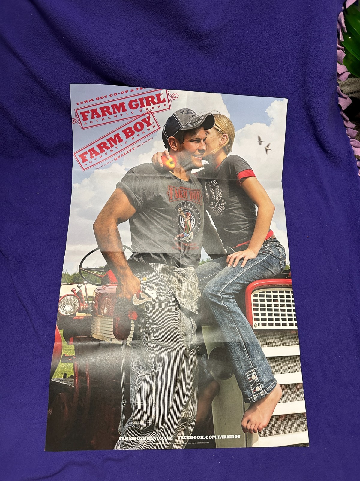 Farm Boy Farm Girl Poster Product Book Promotional 2010 560 Diesel Austin O’Mall