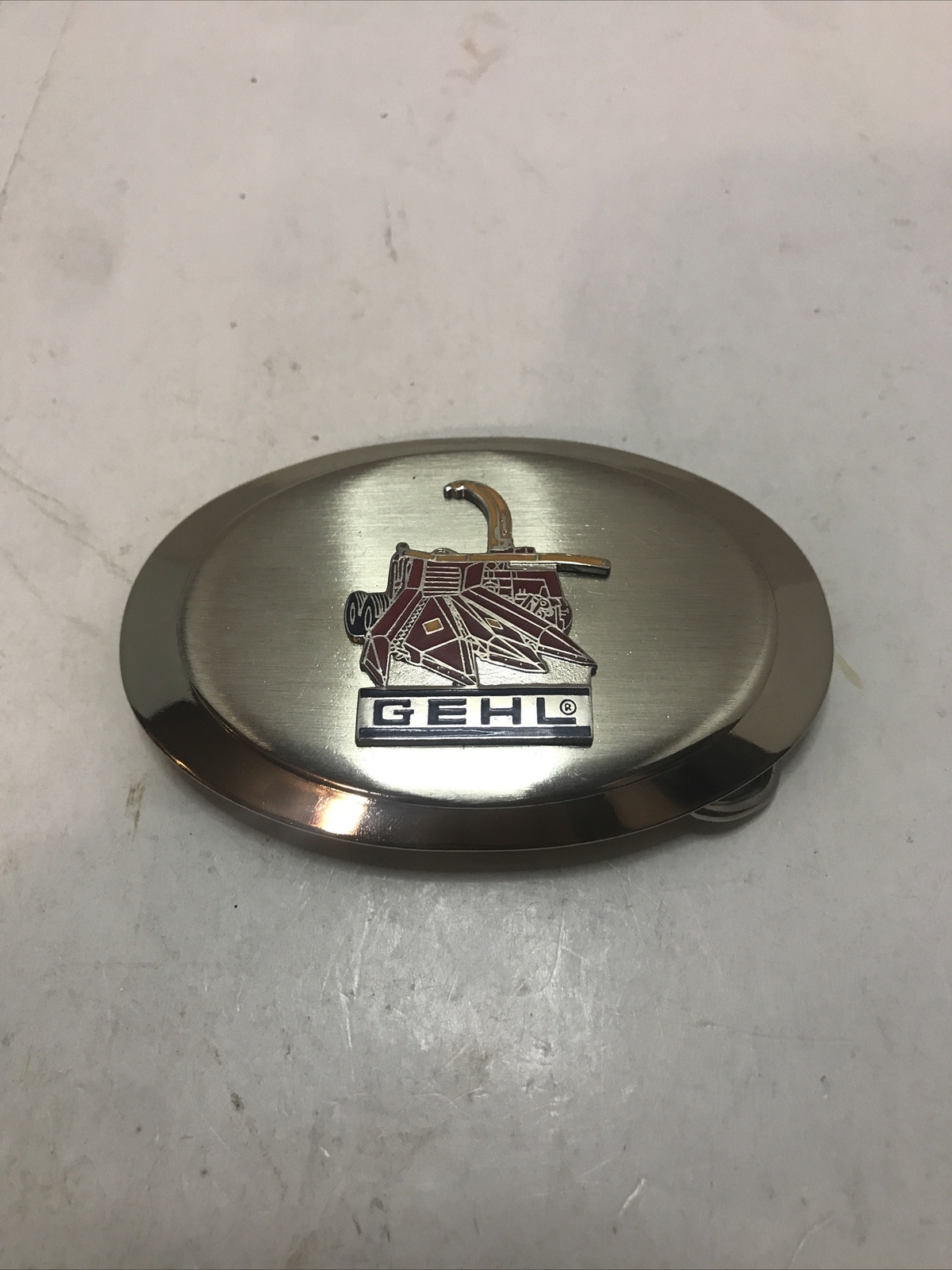 GEHL MODEL 135 MIX ALL GRINDER BELT BUCKLE