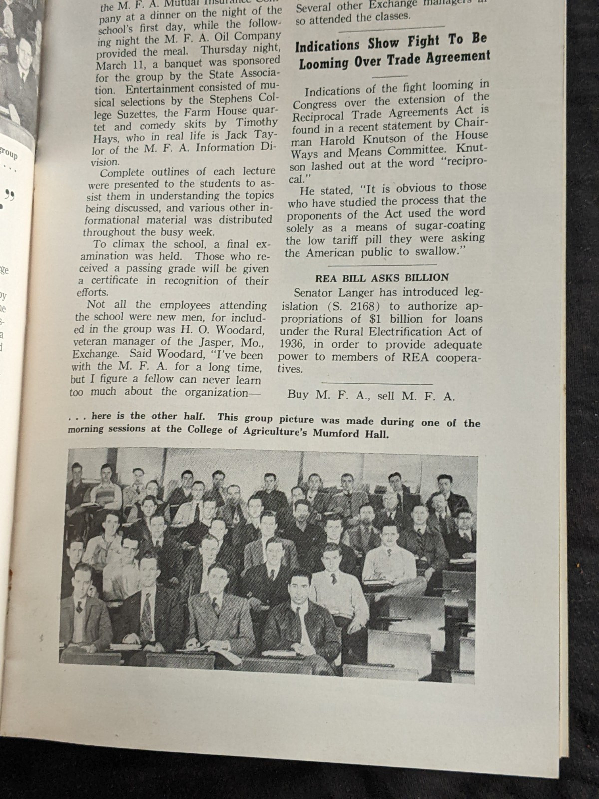MFA-Missouri Farmers Association 1948 Cooperator Magazine