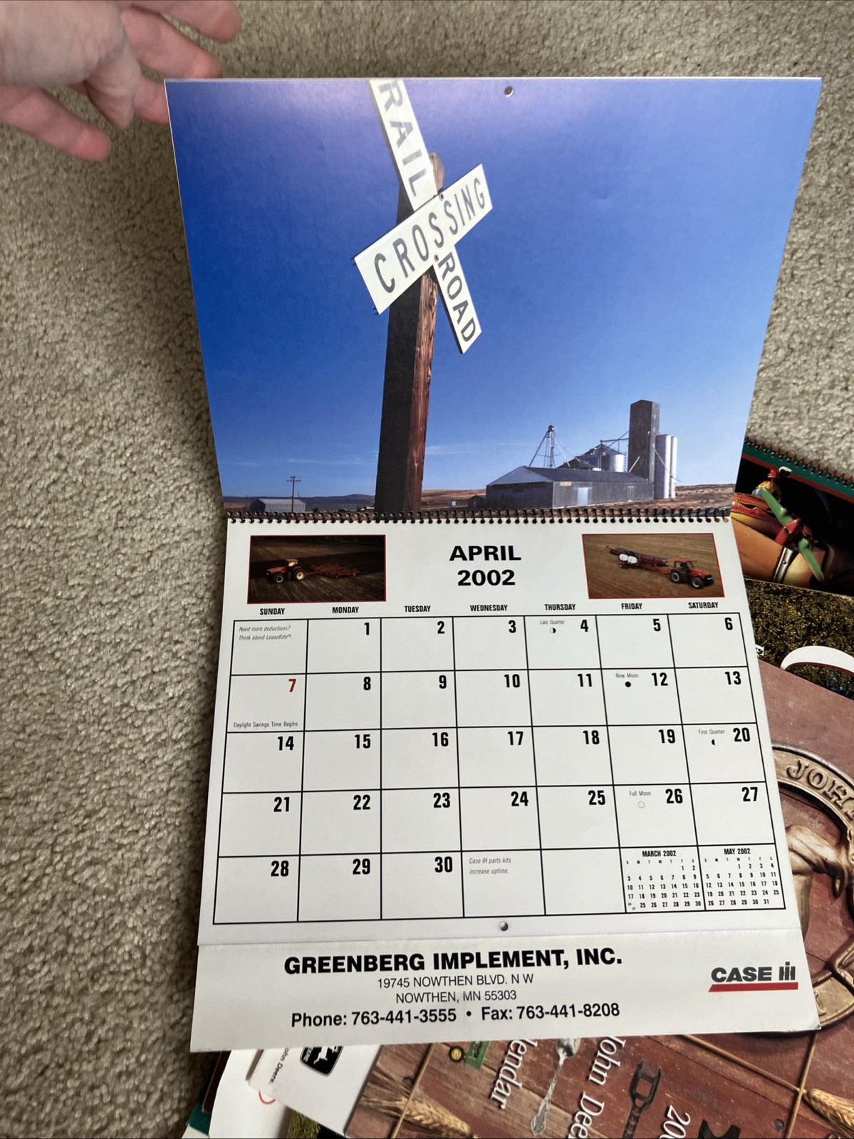 Lot Of 6 Classic Farm Tractors Some Vintage calendars