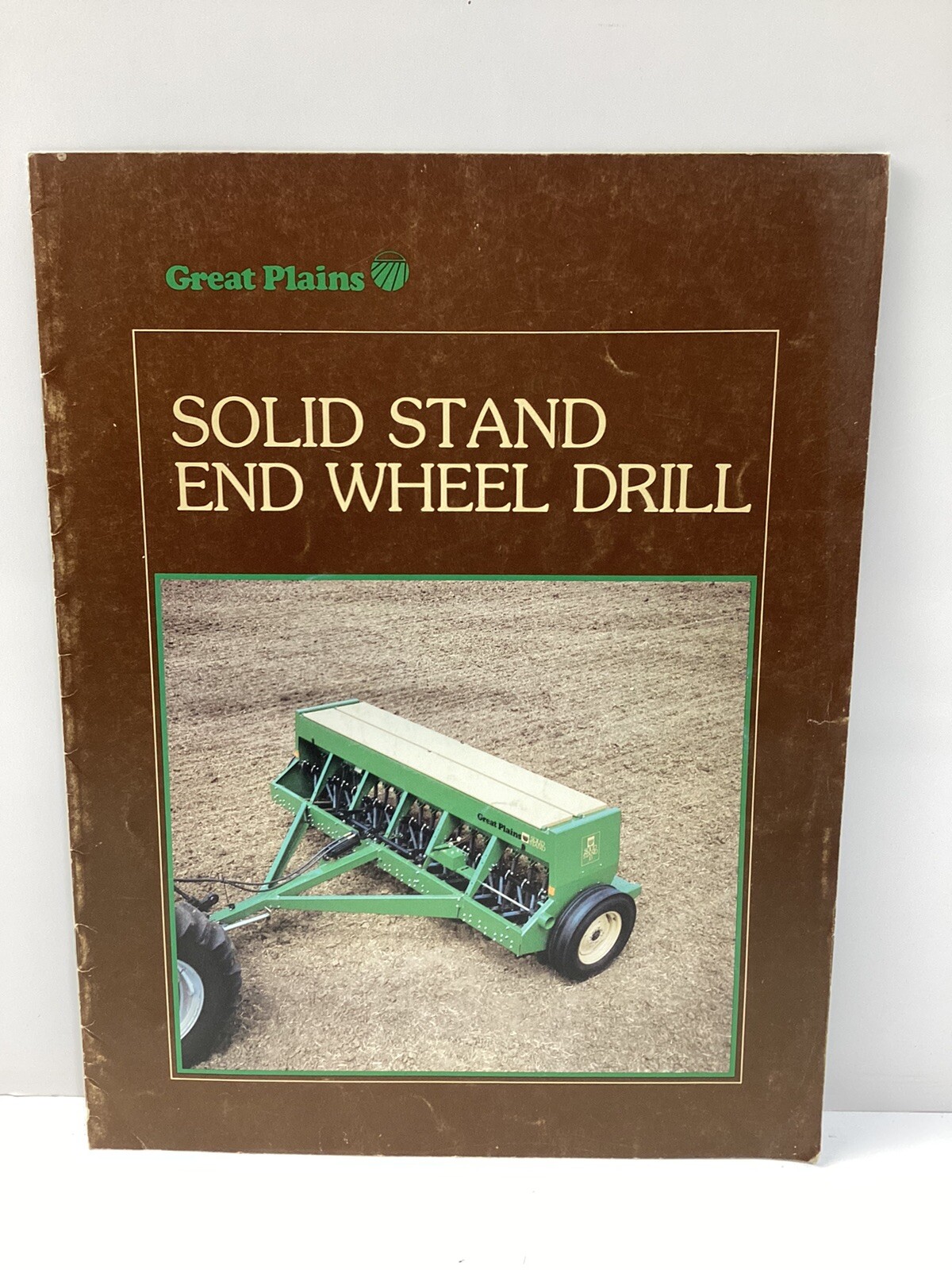 Vintage Great Plains Brochure Solid Stand End Wheel Drill Farm Equipment