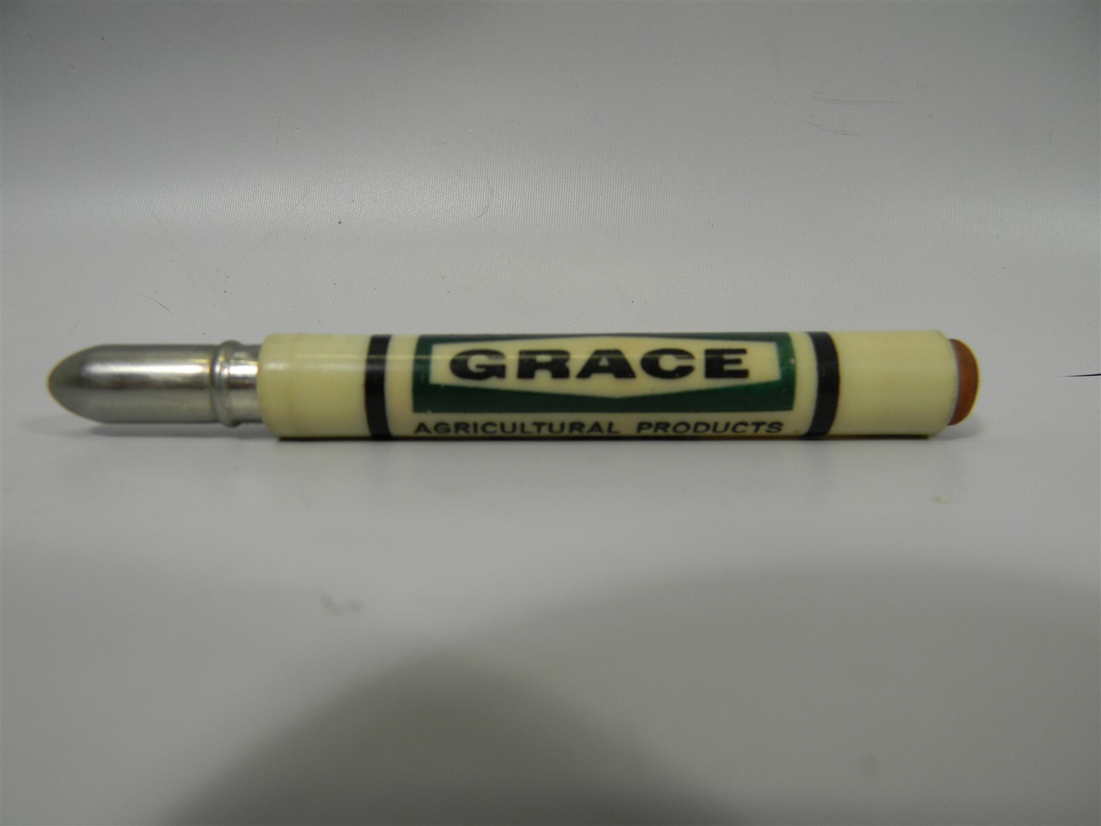 Vintage Grace Agriculrural Products Advertising Bullet Pencil Henry ILL – #19 2D