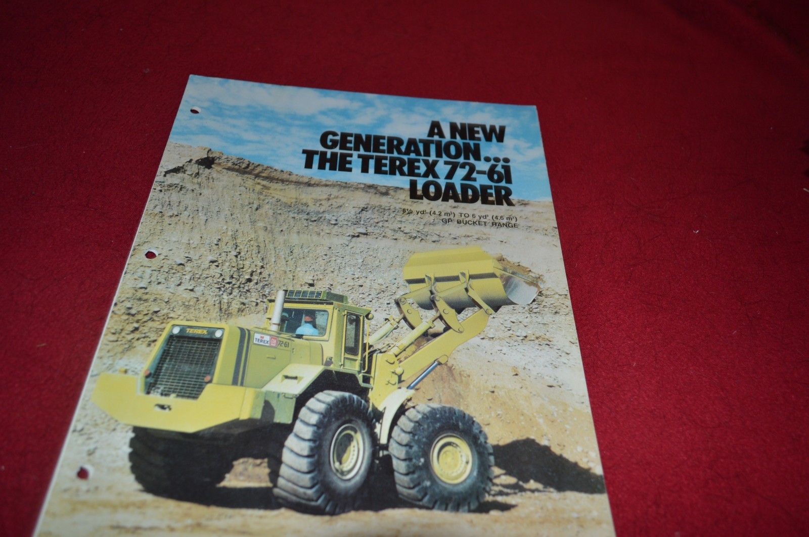 Terex 72-61 Loaders Loader Dealer’s Brochure DCPA4 ver3