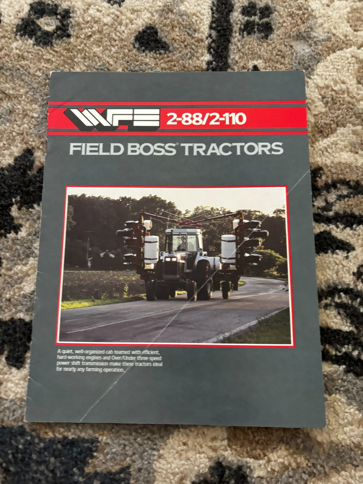 White 2-88 2-110 Tractor Brochure DCPA26