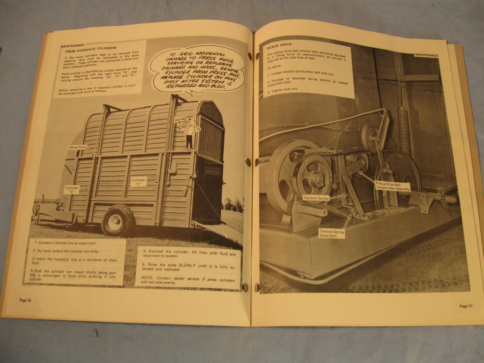 Vintage Lot of 3 Hesston 30 StakHand Manuals