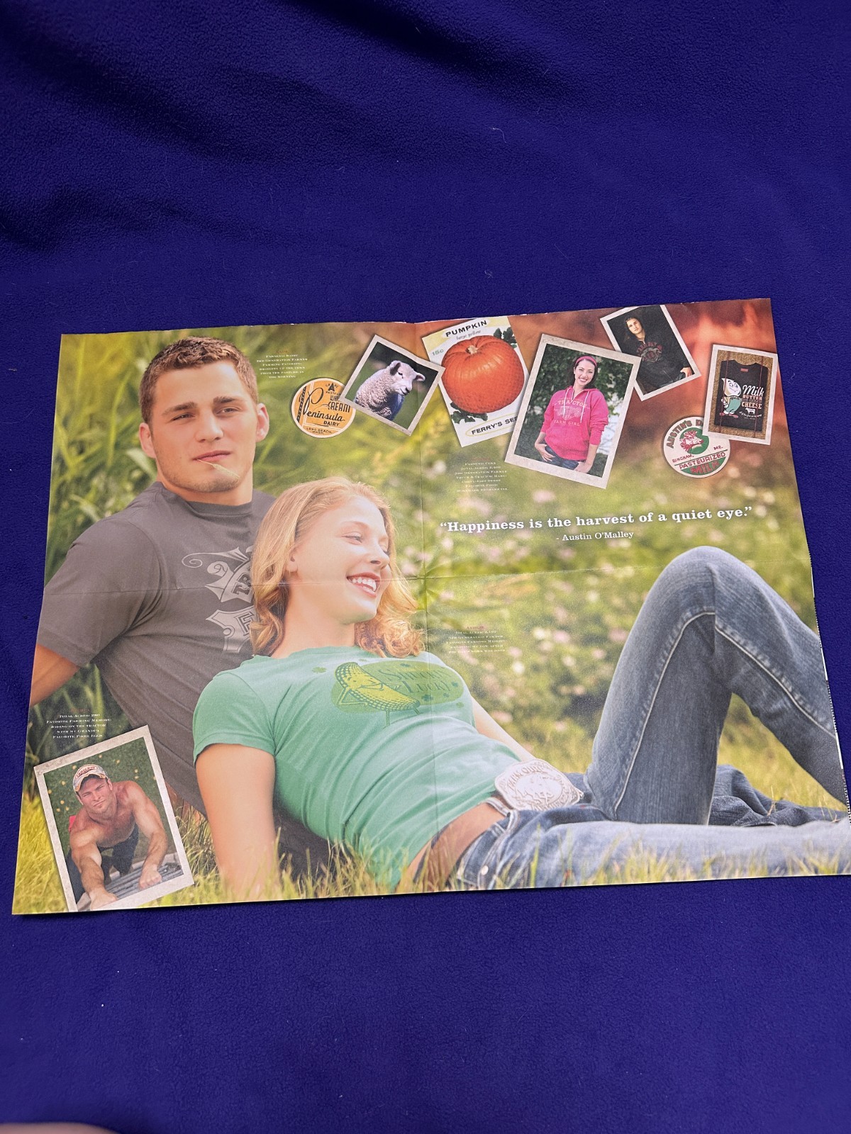Farm Boy Farm Girl Poster Product Book Promotional 2010 560 Diesel Austin O’Mall