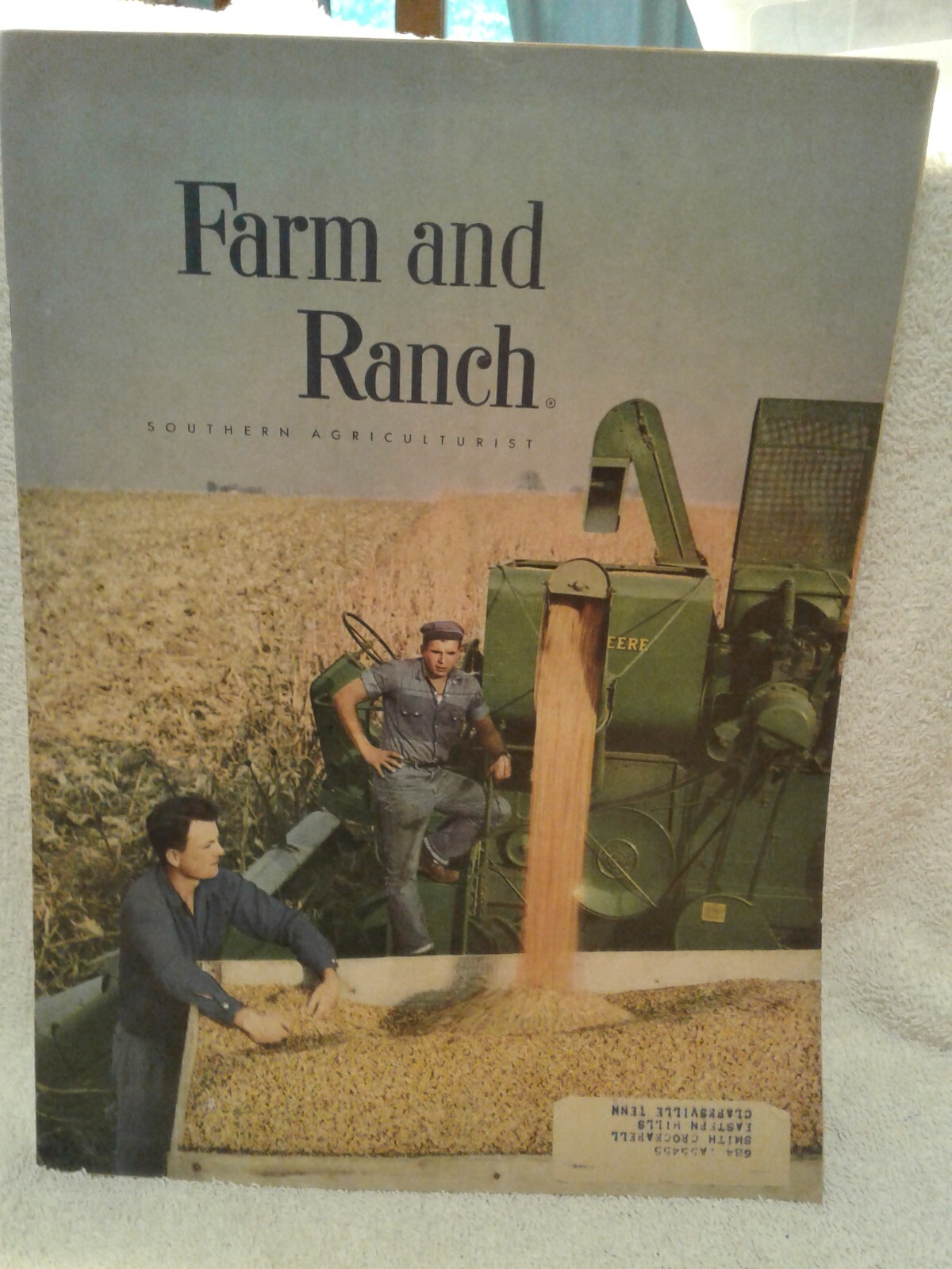 AUGUST 1957 FARM & RANCH mag SOUTHERN AGRICULTURIST adver DIXIE EDITION BBQ sauc