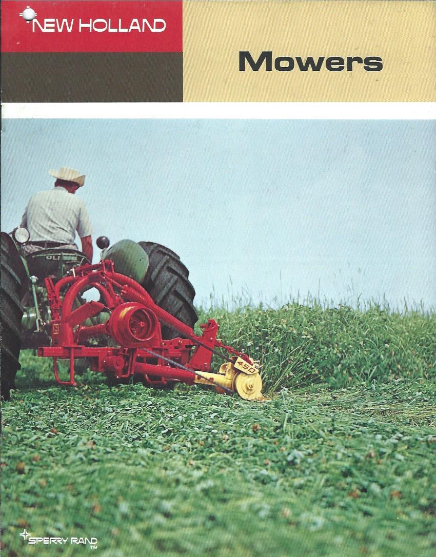 Farm Equipment Brochure – New Holland – 450 455 – Mower – 1967 (F3853)