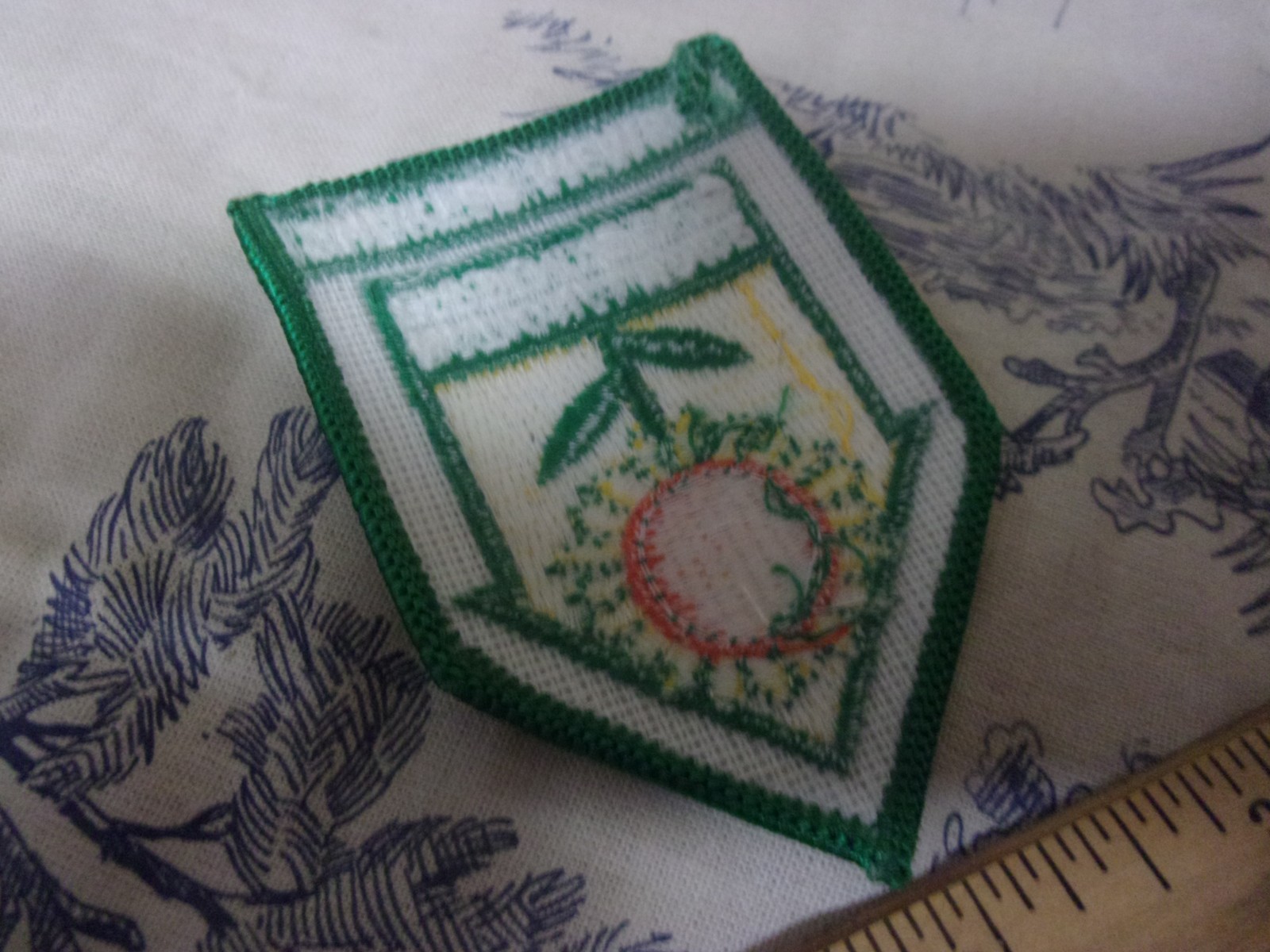 Vtg. “National Home Gardening Club Charter Member” Sew On Patch
