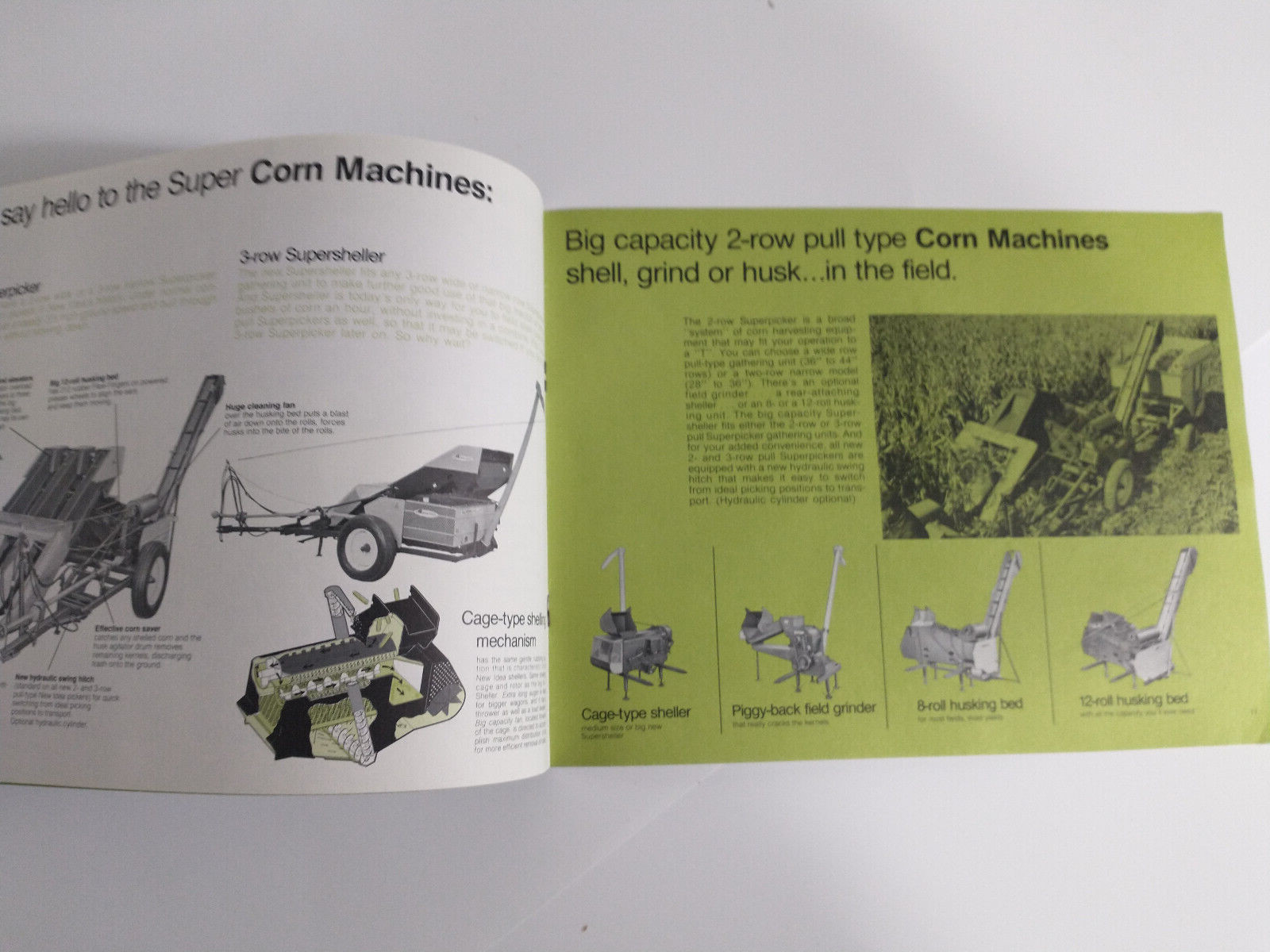 New Idea 1972 MACHINES Corn Heads Brochure 20 PAGE