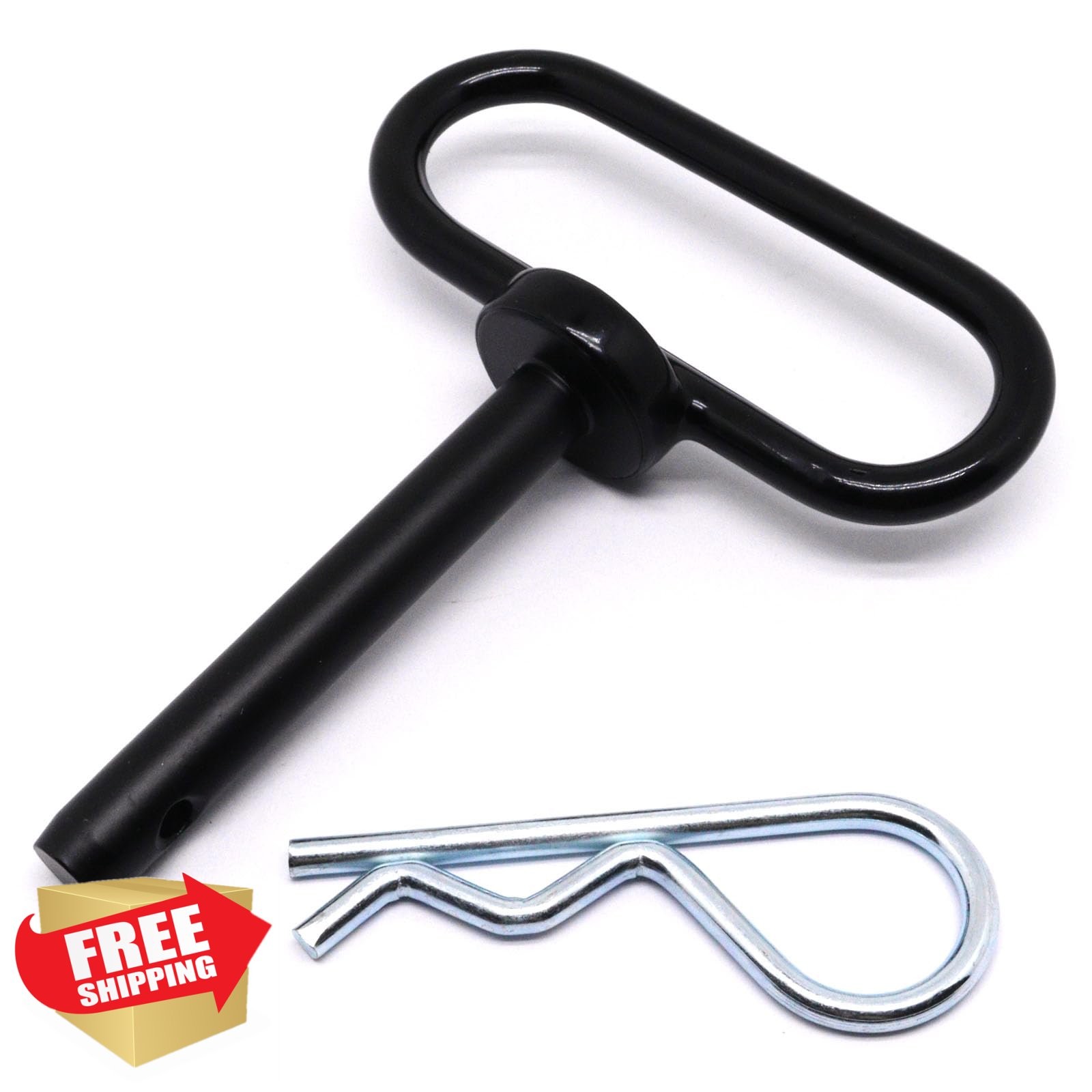 YuGtcen 1/2×3 inch Hitch Pin Black 1pc