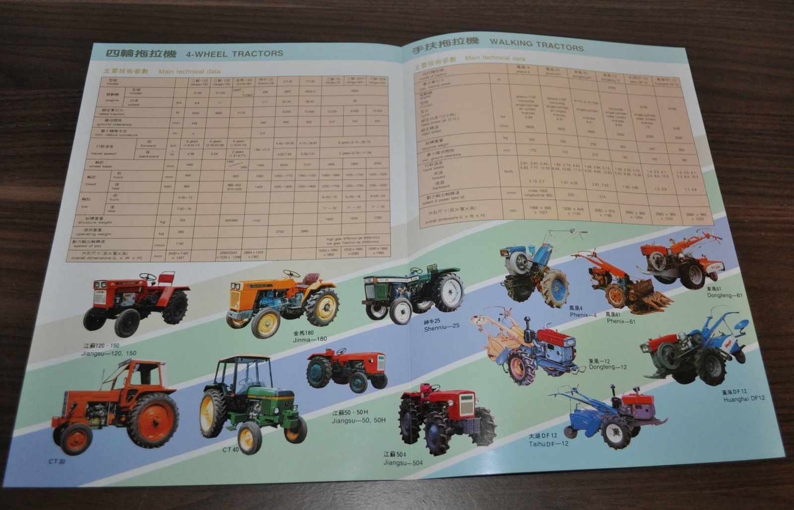 CMEC Tractor China Brochure Prospekt