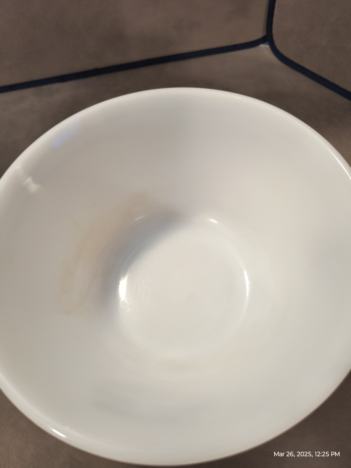 Vintage Federal Glass Marten’s Seed Store Ute, Iowa Advertising Mixing Bowl P5