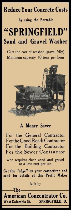 1914 American Concentrator Springfield OhiO NEW Sign: 8 x 24″ Vertical USA STEEL