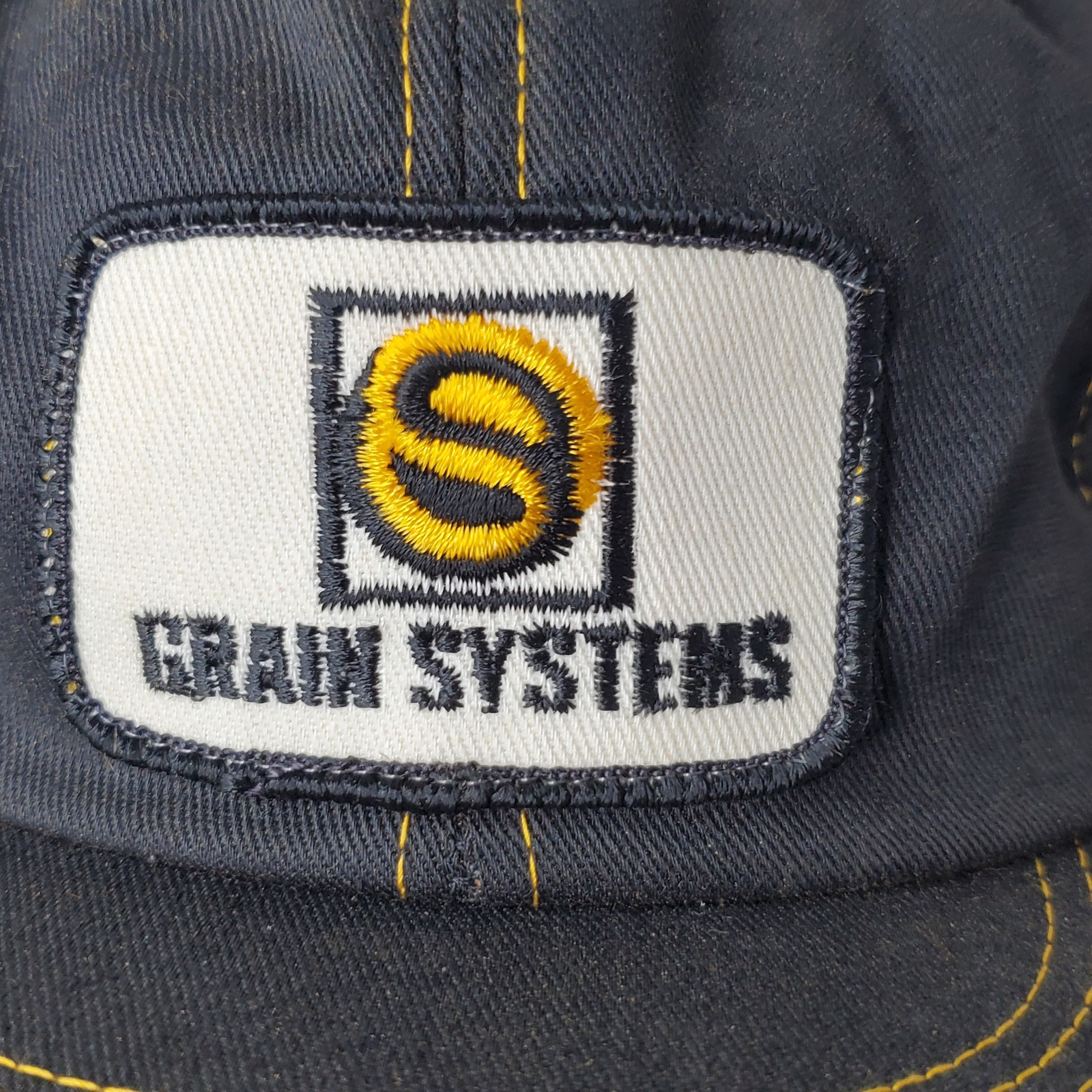 Vintage Grain Systems Patch Logo K-Products Promotional Snapback Hat Cap USA