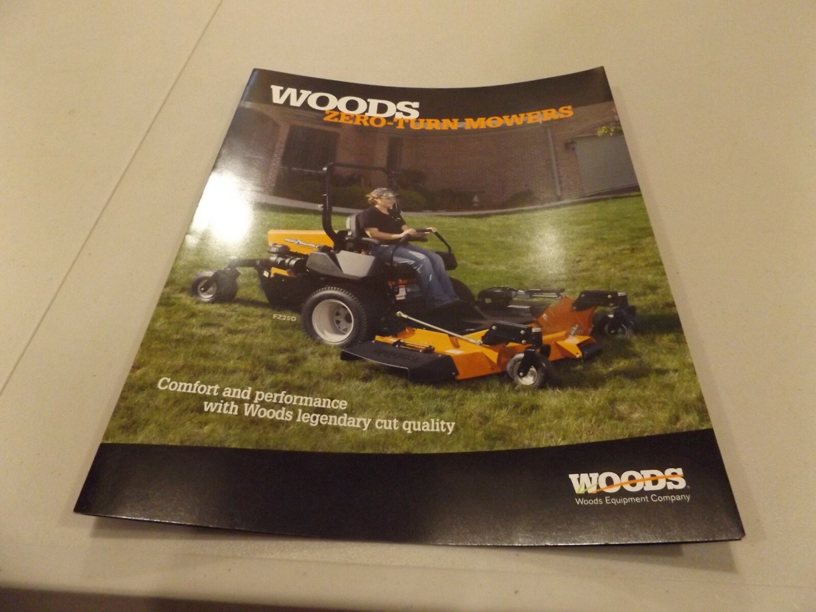 WOODS ZERO-TURN MOWERS LIT. # B06010 Revised December 2012