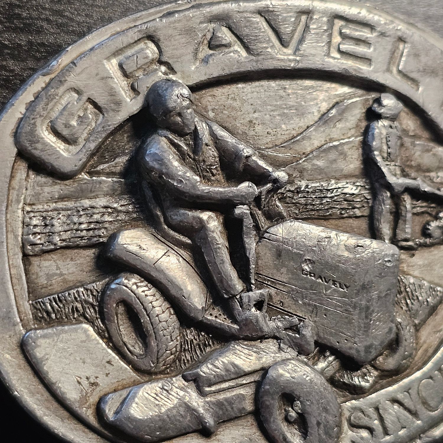 Gravely 1984 Limited Edition Belt Buckle #633 Commemorative Tractor Mower