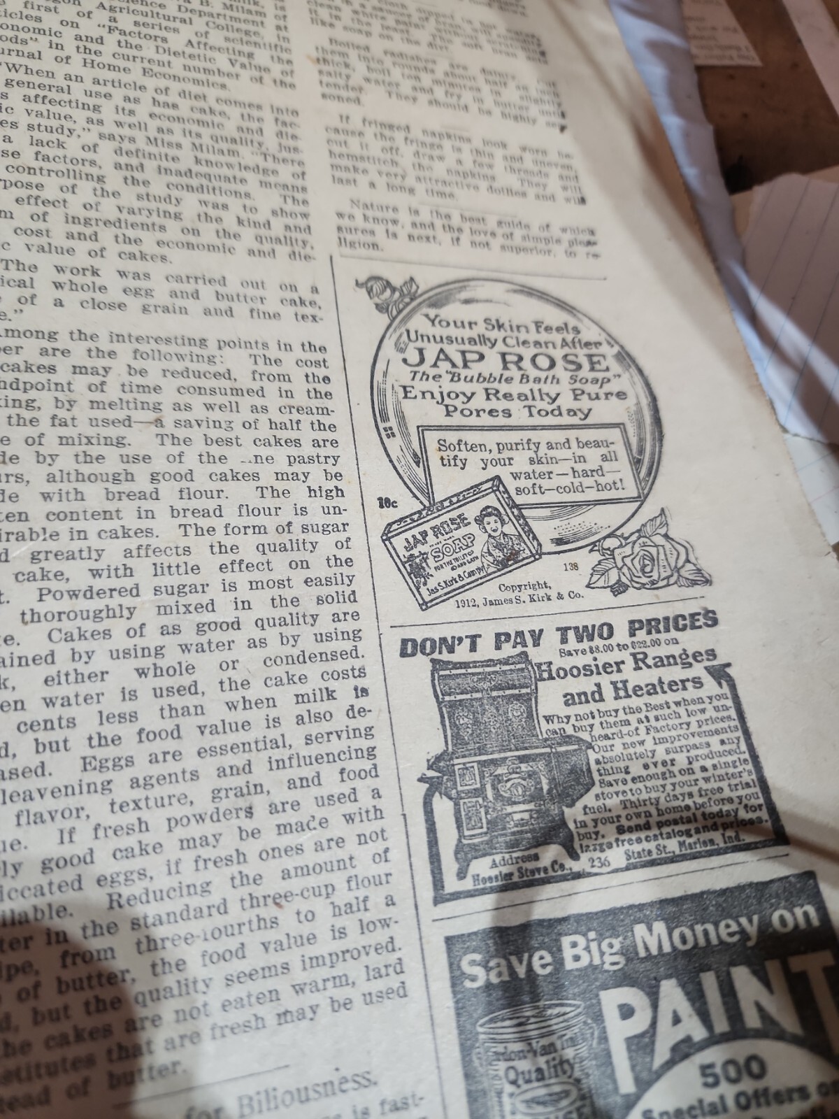 The Farm Magazine Newspaper Vol XI September 15, 1912 Illustrated Advertisements