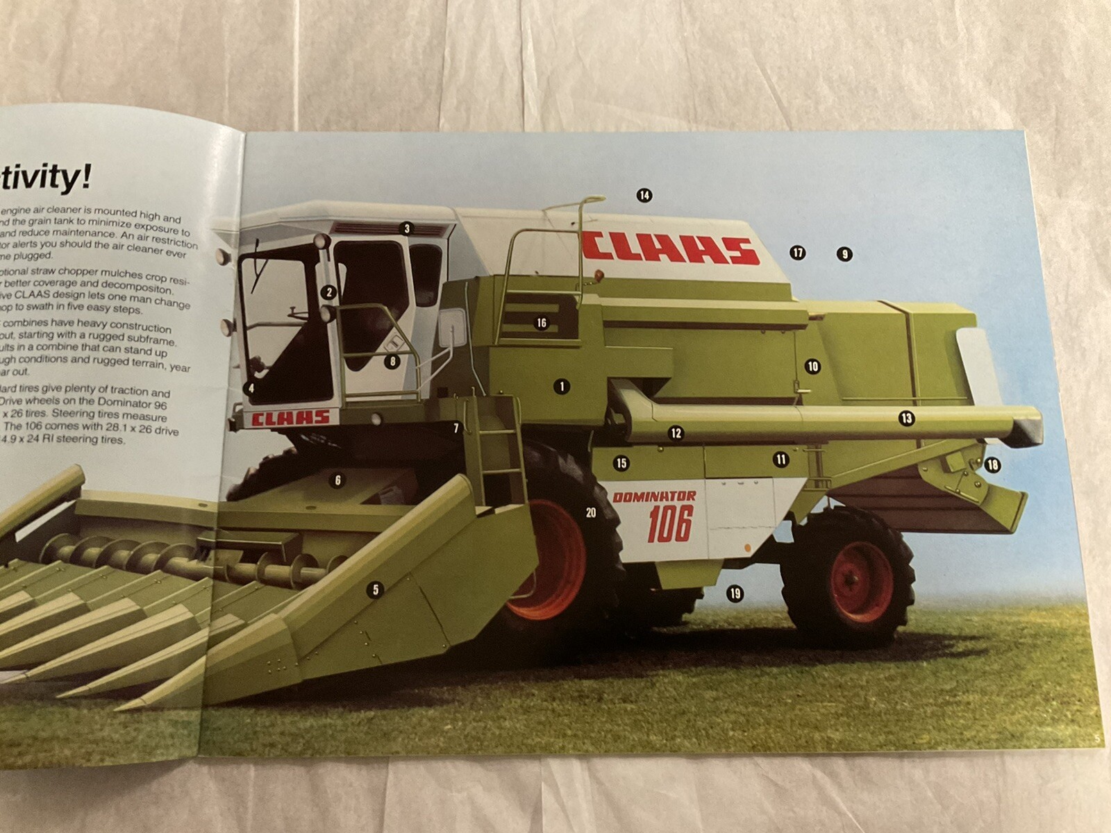 Claas Combine Brochure