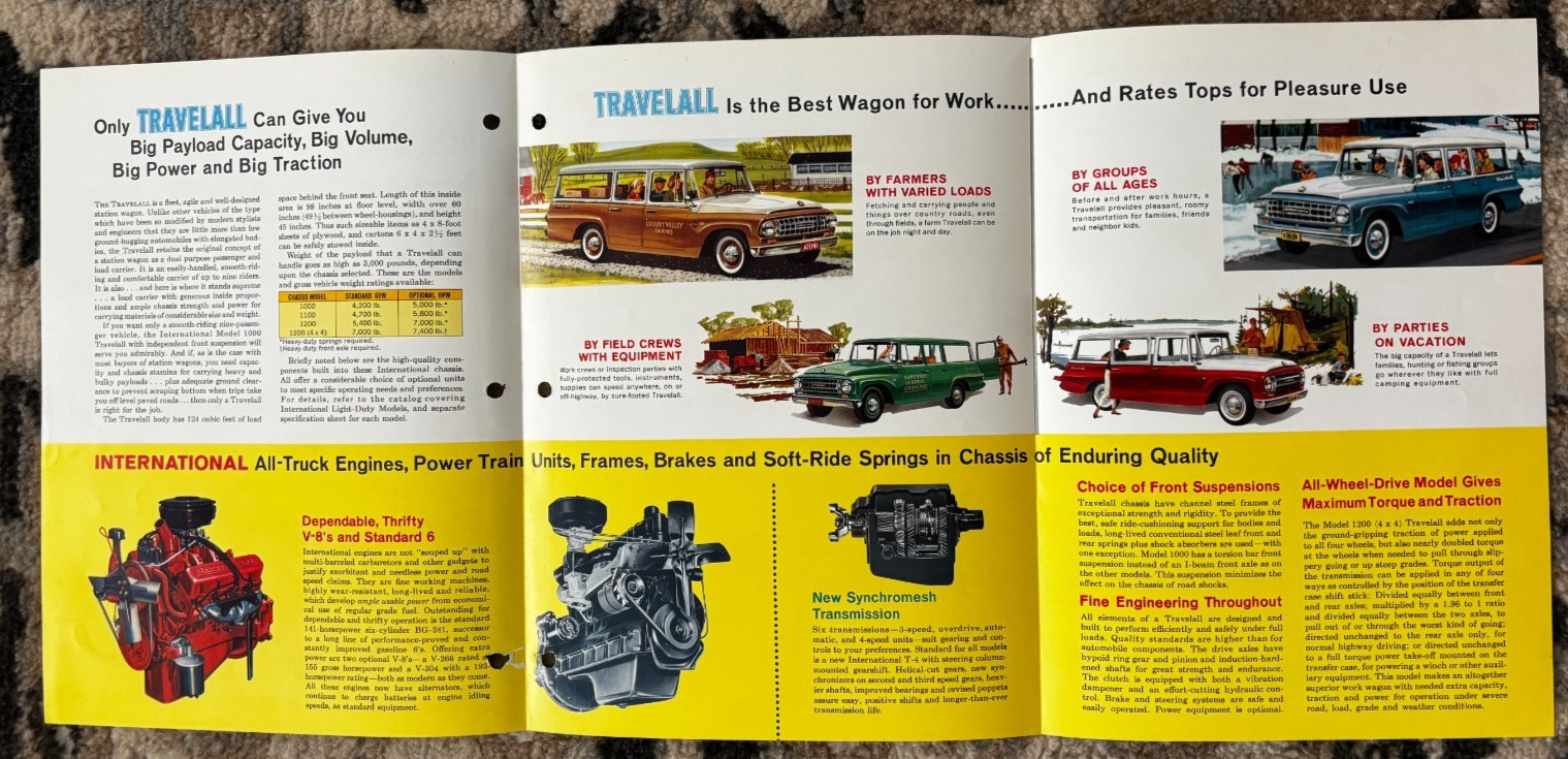 International Harvester Travelall For 1963 Brochure DCPA26