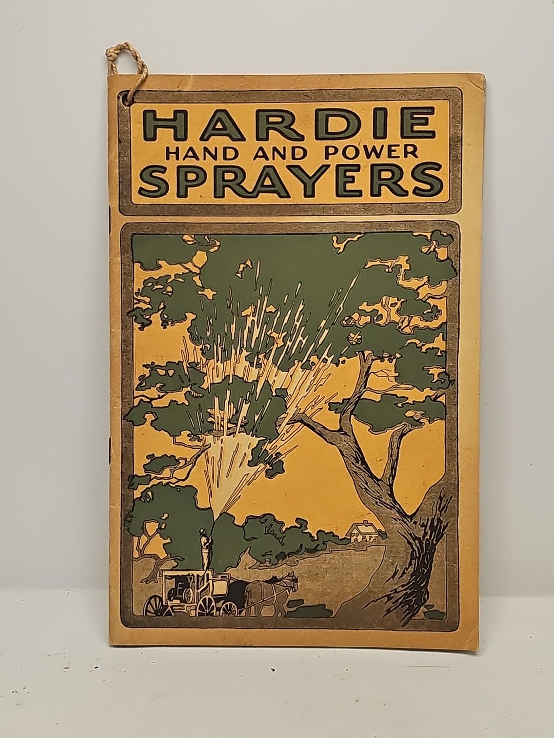 vintage hit miss hardie sprayer tractor avery catalog brochure 1920’s