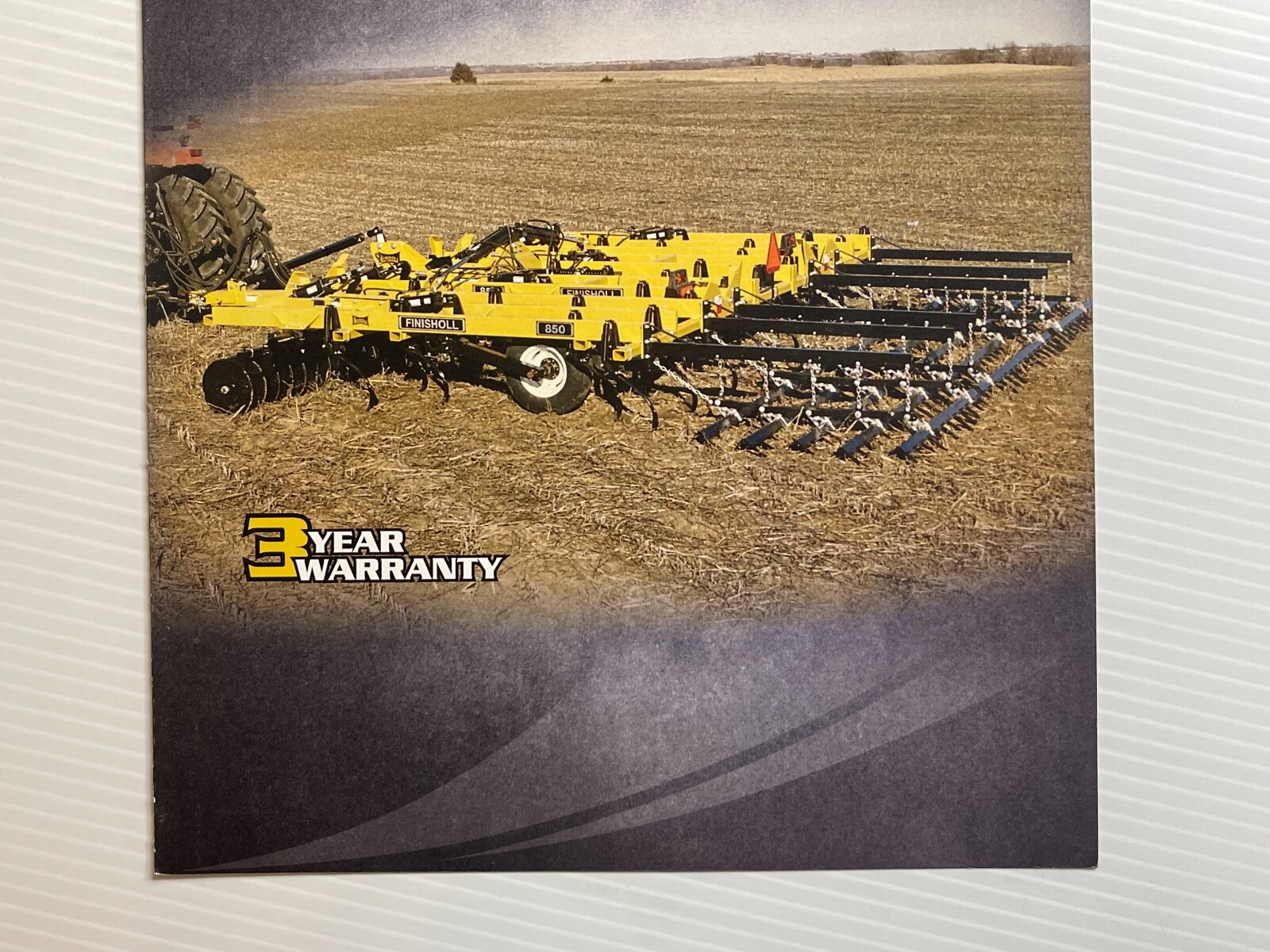 Landoll Model 850 / 855 Finisholl Sales Brochure (Showroom Sales Booklet)
