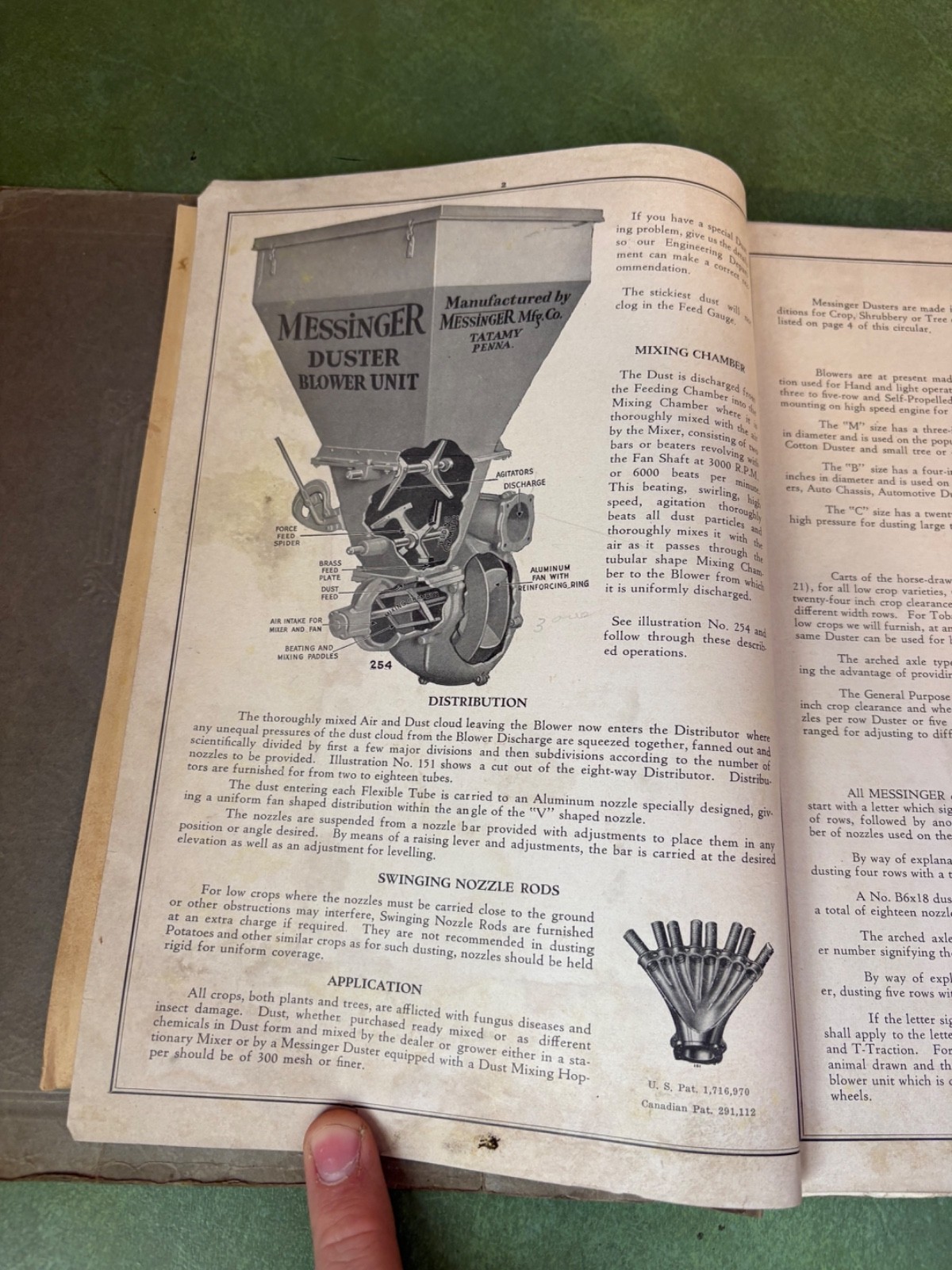 1939 Messinger Farm Machinery Manufacturing Dealer Sales Catalog Tatamy,Pa