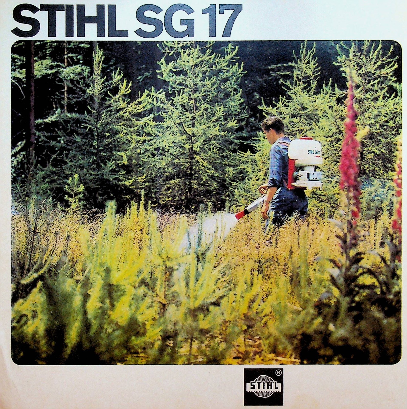 Stihl SG 17 Chainsaw Advertising Brochure