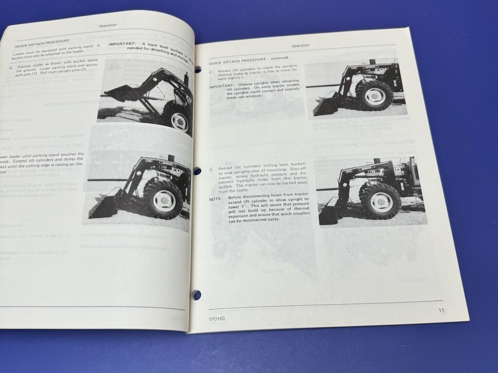 Farmhand XL940 Loader Operator’s & Parts Manual