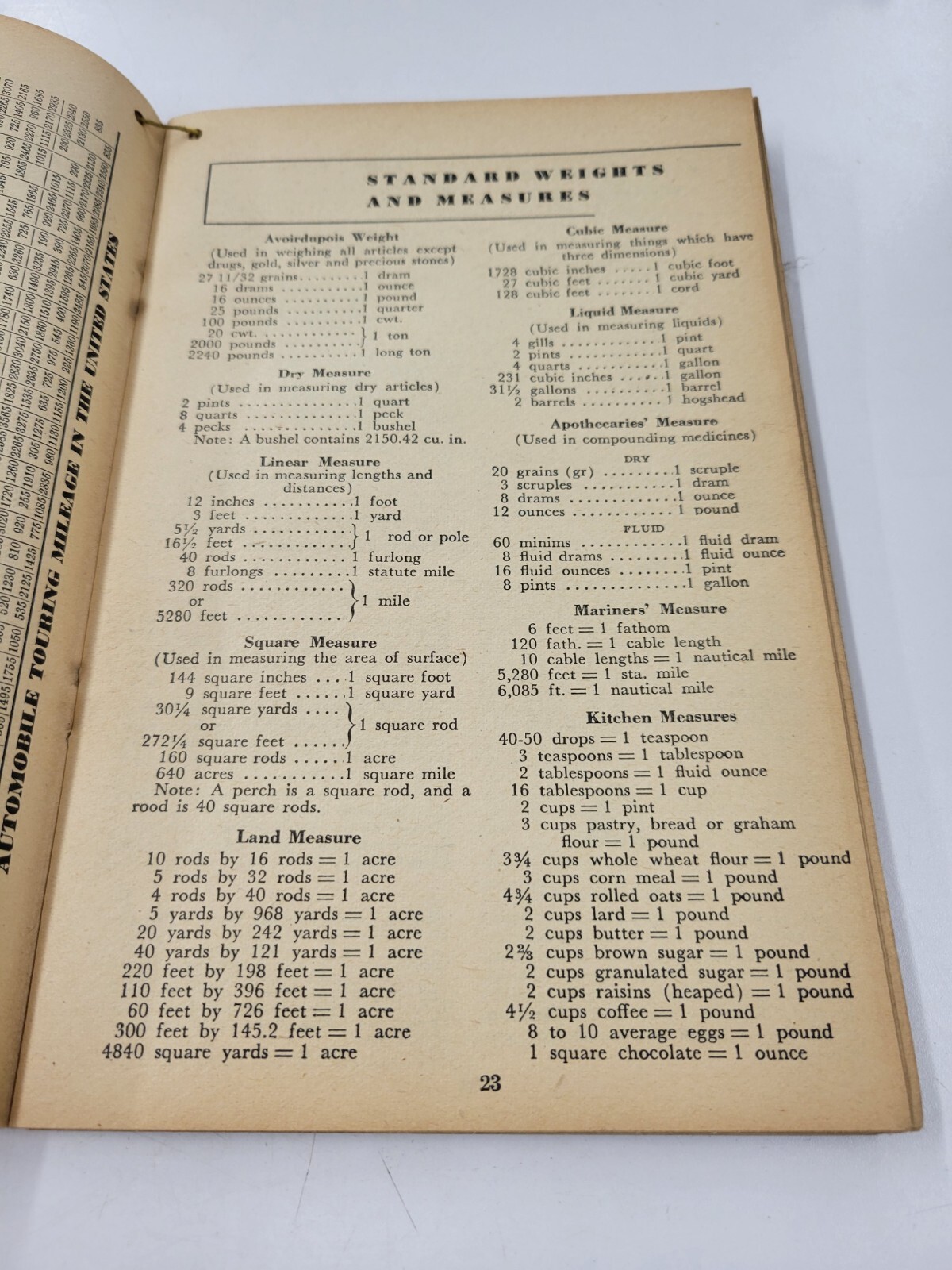 Vintage B. F. Goodrich Farmers Handbook And Almanac 1949 BF Goodrich 
