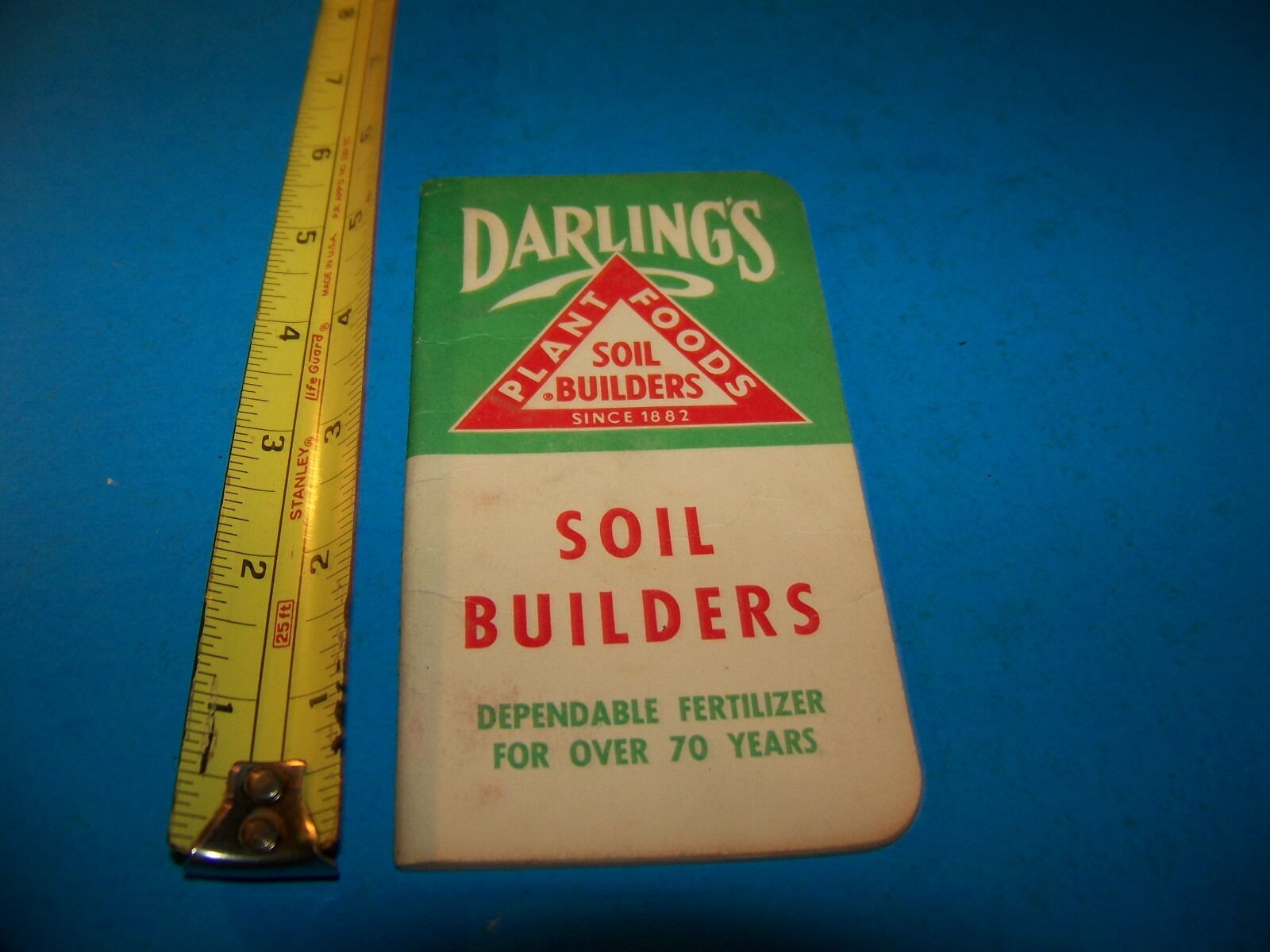 Darling’s Plant Foods Soil Builders “Daily Reminder” Memo Booklet Vintage 1955