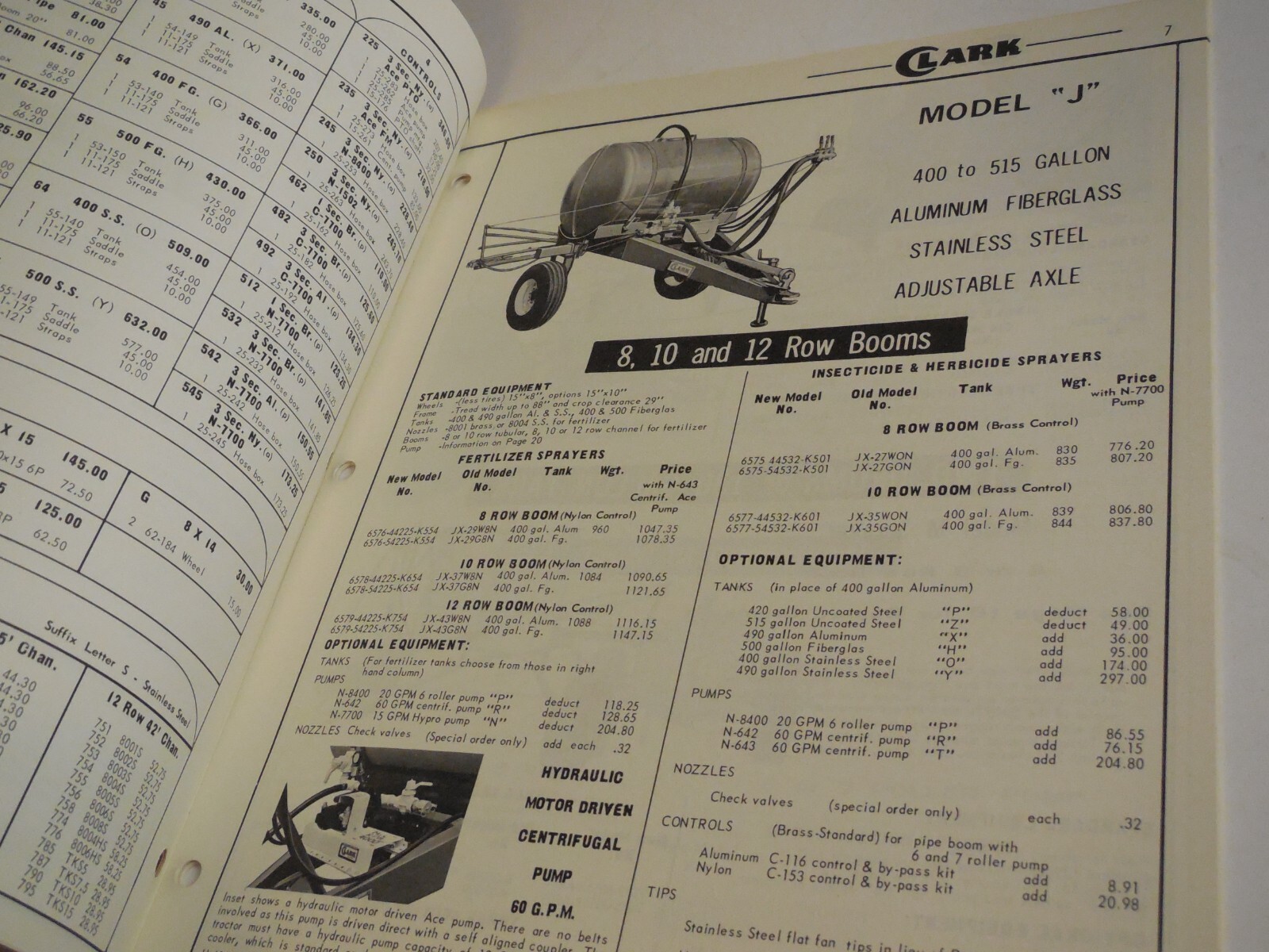 X11 TeeJet Farming Vintage Catalog 38 Farm, Agriculture Spray Nozzles Manual