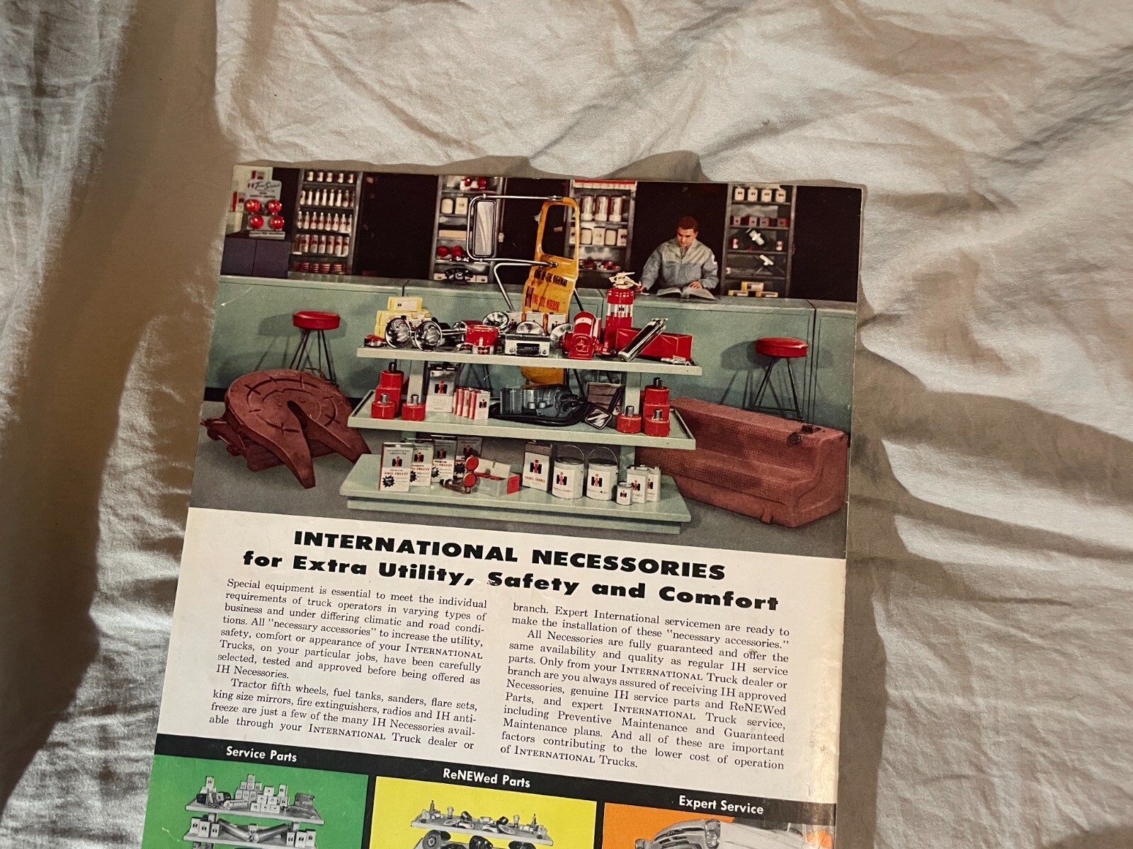 International Harvester A-Line Heavy Duty Trucks For 1957 Brochure A 170 180