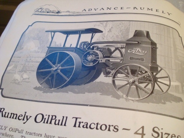 RARE Advance Rumely Power Farming Machinery 100 Page Publication