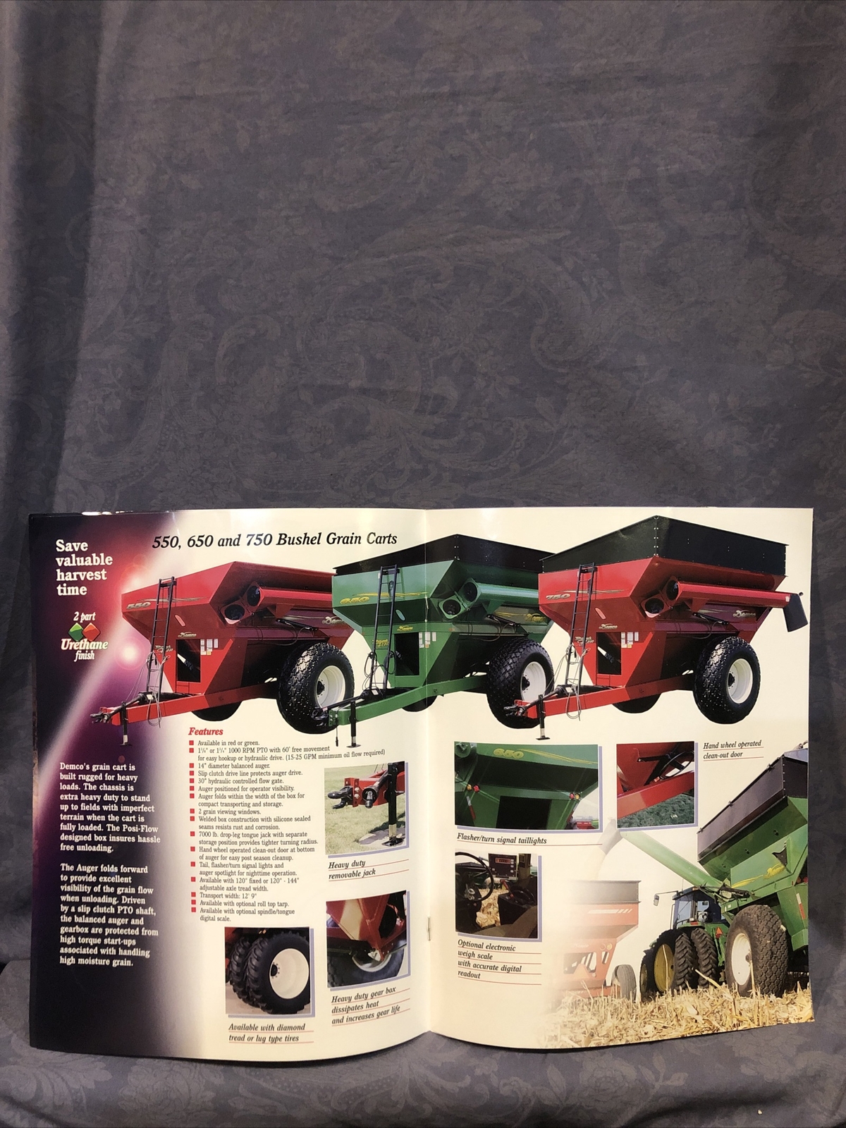 Demco “King Of Wagons And Grain Carts” Sales Brochure