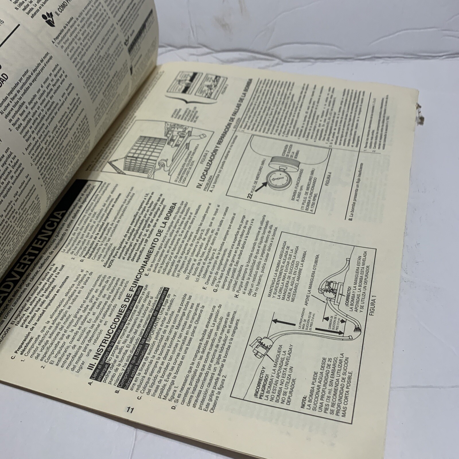 Pacer Pumps ‘S’ Self-Priming Centrifugal Pumps Operator’s Manual & Parts List